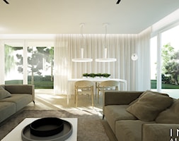 Koszalin | dom | 130m2 - Salon, styl nowoczesny - zdjęcie od INTO architekci - Homebook