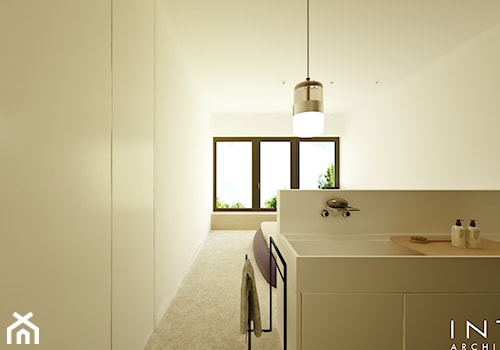 Rzeszow | dom | 180m2 - Łazienka, styl minimalistyczny - zdjęcie od INTO architekci