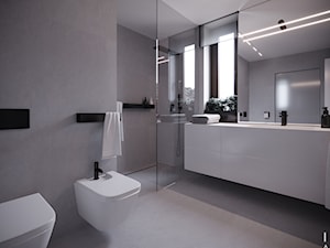 Warszawa | apartament | 150m2 - Łazienka, styl minimalistyczny - zdjęcie od INTO architekci