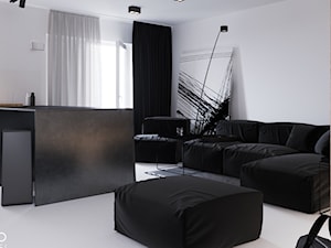 Warszawa | mieszkanie | 54m2 - Salon, styl minimalistyczny - zdjęcie od INTO architekci
