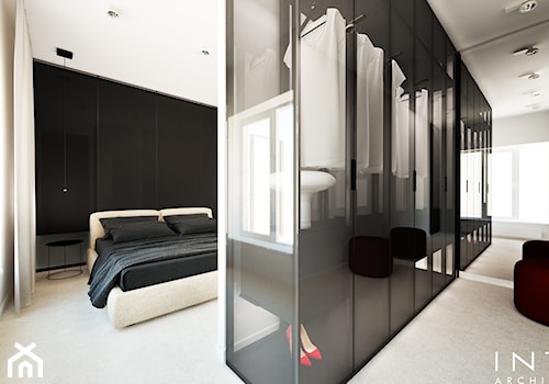 Wrocław | mieszkanie | 78m2 - Garderoba, styl minimalistyczny - zdjęcie od INTO architekci