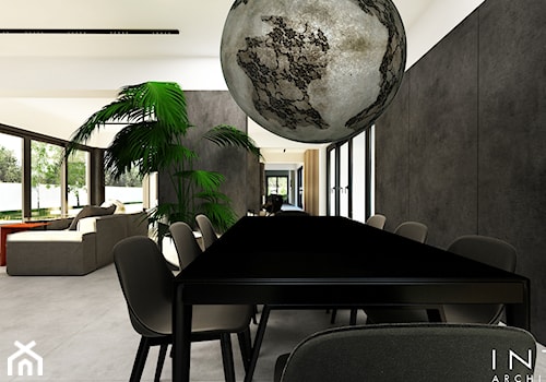 Chyby | dom | 300m2 - Jadalnia, styl minimalistyczny - zdjęcie od INTO architekci