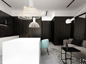 Reszów | mieszkanie | 49m2 - Salon, styl nowoczesny - zdjęcie od INTO architekci