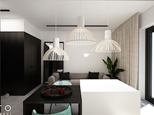 Reszów | mieszkanie | 49m2 - Jadalnia, styl nowoczesny - zdjęcie od INTO architekci