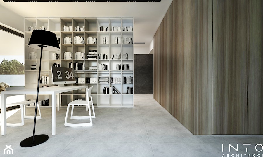 Chyby | dom | 300m2 - Biuro, styl minimalistyczny - zdjęcie od INTO architekci