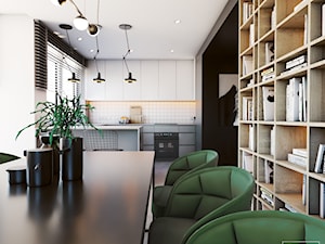 Industrial vibe - Średnia jadalnia jako osobne pomieszczenie, styl industrialny - zdjęcie od EDYCJA studio