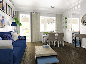 Mieszkanie w stylu Hampton Beach - zdjęcie od GocaDesign
