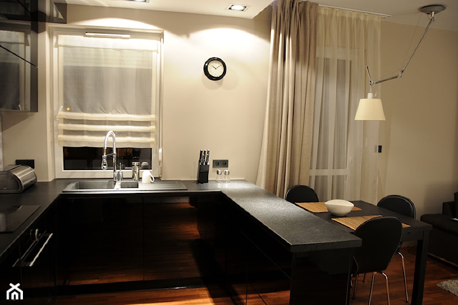 Projekt wnętrz mieszkania w Poznaniu - Kuchnia, styl nowoczesny - zdjęcie od Home Plan projektowanie wnętrz Joanna Mielczarek