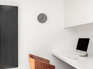 Kancelaria adwokacka - Małe białe biuro, styl nowoczesny - zdjęcie od Home Plan projektowanie wnętrz Joanna Mielczarek