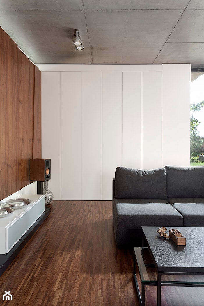 Dom w Środzie Wie - Salon, styl nowoczesny - zdjęcie od Home Plan projektowanie wnętrz Joanna Mielczarek - Homebook
