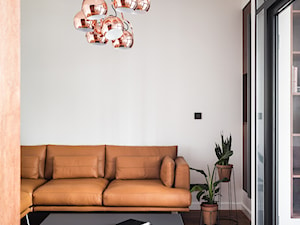 Kancelaria adwokacka - Mały szary salon, styl nowoczesny - zdjęcie od Home Plan projektowanie wnętrz Joanna Mielczarek