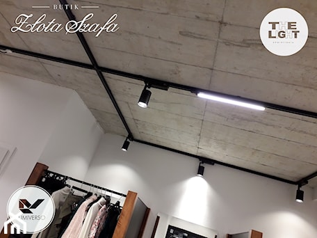 Aranżacje wnętrz - Wnętrza publiczne: Butik Złota Szafa - Wnętrza publiczne, styl nowoczesny - The Light. Przeglądaj, dodawaj i zapisuj najlepsze zdjęcia, pomysły i inspiracje designerskie. W bazie mamy już prawie milion fotografii!