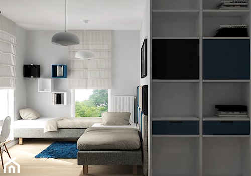 Sypialnia w skandynawskim klimacie - zdjęcie od Alina Badora Pracownia Architektury Wnętrz