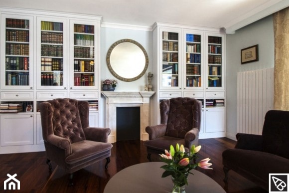Salon w klasycznym stylu angielskim - zdjęcie od Alina Badora Pracownia Architektury Wnętrz - Homebook