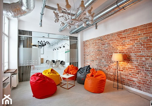 Sala spotkań w stylu industrialnym - zdjęcie od Alina Badora Pracownia Architektury Wnętrz