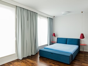 Sypialna w stylu minimalistycznym - zdjęcie od Alina Badora Pracownia Architektury Wnętrz