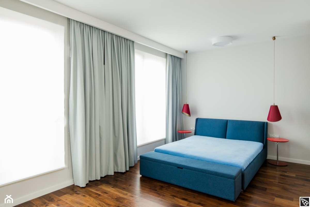 Sypialna w stylu minimalistycznym - zdjęcie od Alina Badora Pracownia Architektury Wnętrz - Homebook