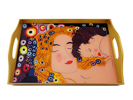 Aranżacje wnętrz - Jadalnia: Rectangular serving tray - Gustav Klimt - KLA-05-AZS - Ducoteduparc. Przeglądaj, dodawaj i zapisuj najlepsze zdjęcia, pomysły i inspiracje designerskie. W bazie mamy już prawie milion fotografii!