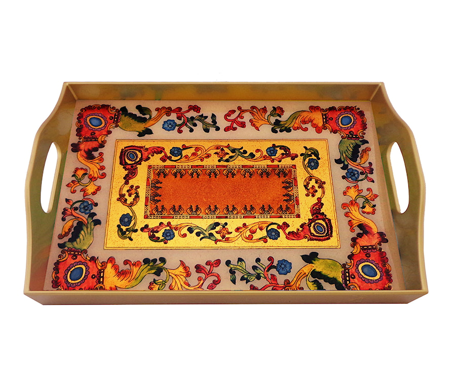 Rectangular serving tray - Colonial Sable - POL-05-AZS - zdjęcie od Ducoteduparc