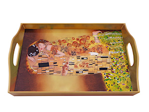 Rectangular serving tray - Gustav Klimt - The Kiss - KLC-05-AZS - zdjęcie od Ducoteduparc