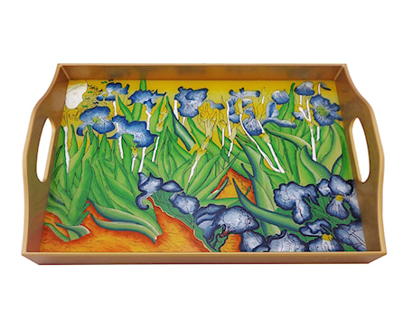 Aranżacje wnętrz - Jadalnia: Rectangular serving tray - Van Gogh - Les Iris - VAN-05-AZS - Ducoteduparc. Przeglądaj, dodawaj i zapisuj najlepsze zdjęcia, pomysły i inspiracje designerskie. W bazie mamy już prawie milion fotografii!