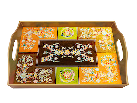 Aranżacje wnętrz - Jadalnia: Rectangular serving tray - Couleurs variées - COL-05-AZS - Ducoteduparc. Przeglądaj, dodawaj i zapisuj najlepsze zdjęcia, pomysły i inspiracje designerskie. W bazie mamy już prawie milion fotografii!