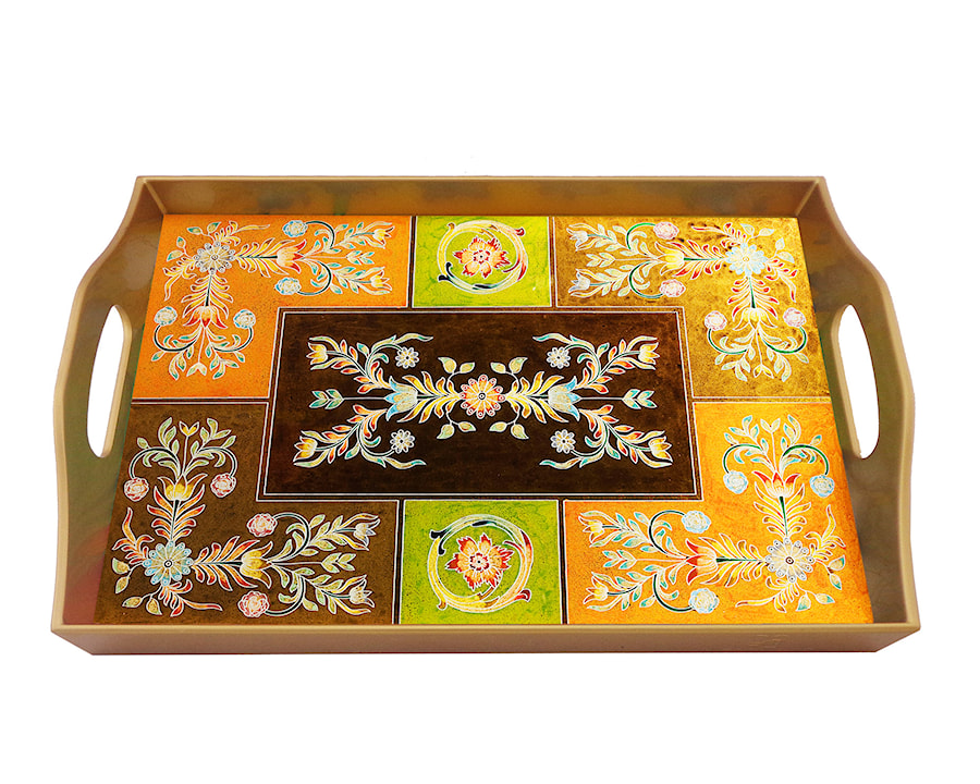 Rectangular serving tray - Couleurs variées - COL-05-AZS - zdjęcie od Ducoteduparc