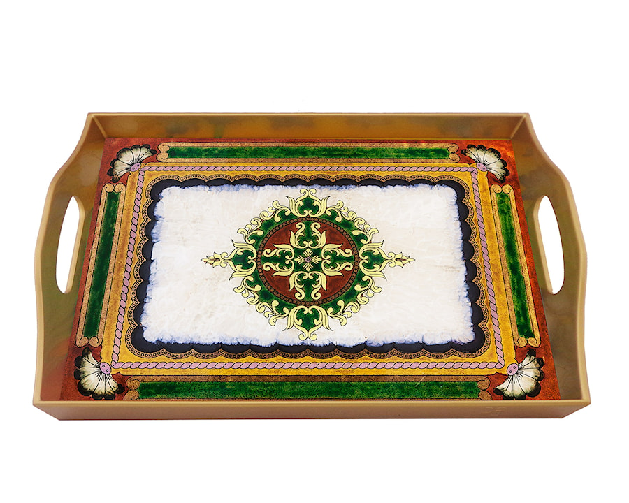 Rectangular serving tray - Cuidad real - CUI-05-AZS - zdjęcie od Ducoteduparc