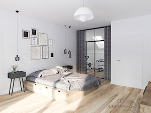 WAWER P - Średnia biała sypialnia - zdjęcie od Projekt MIMO