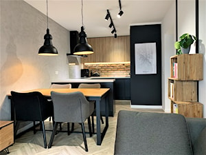 Soft-loftowe marzenie klientki - realizacja projektu na wrocławskim Oporowie - Kuchnia, styl nowoczesny - zdjęcie od DekoDeko
