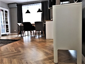 Mieszkanie z duszą w nowym bloku - realizacja projektu - Salon, styl nowoczesny - zdjęcie od DekoDeko
