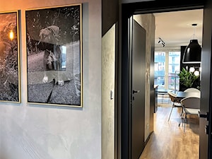 Nowoczesna czerń we wnętrzach - realizacja projektu na Popowicach we Wrocławiu - Sypialnia, styl nowoczesny - zdjęcie od DekoDeko