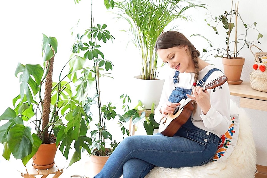 Urban jungle w domowej pracowni - zdjęcie od Polenka