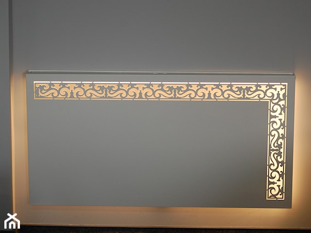 Podświetlana osłona grzejnikowa z wbudowanym nawilżaczem