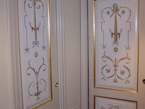 Drzwi dekorowane - Hol / przedpokój, styl tradycyjny - zdjęcie od AipDekor