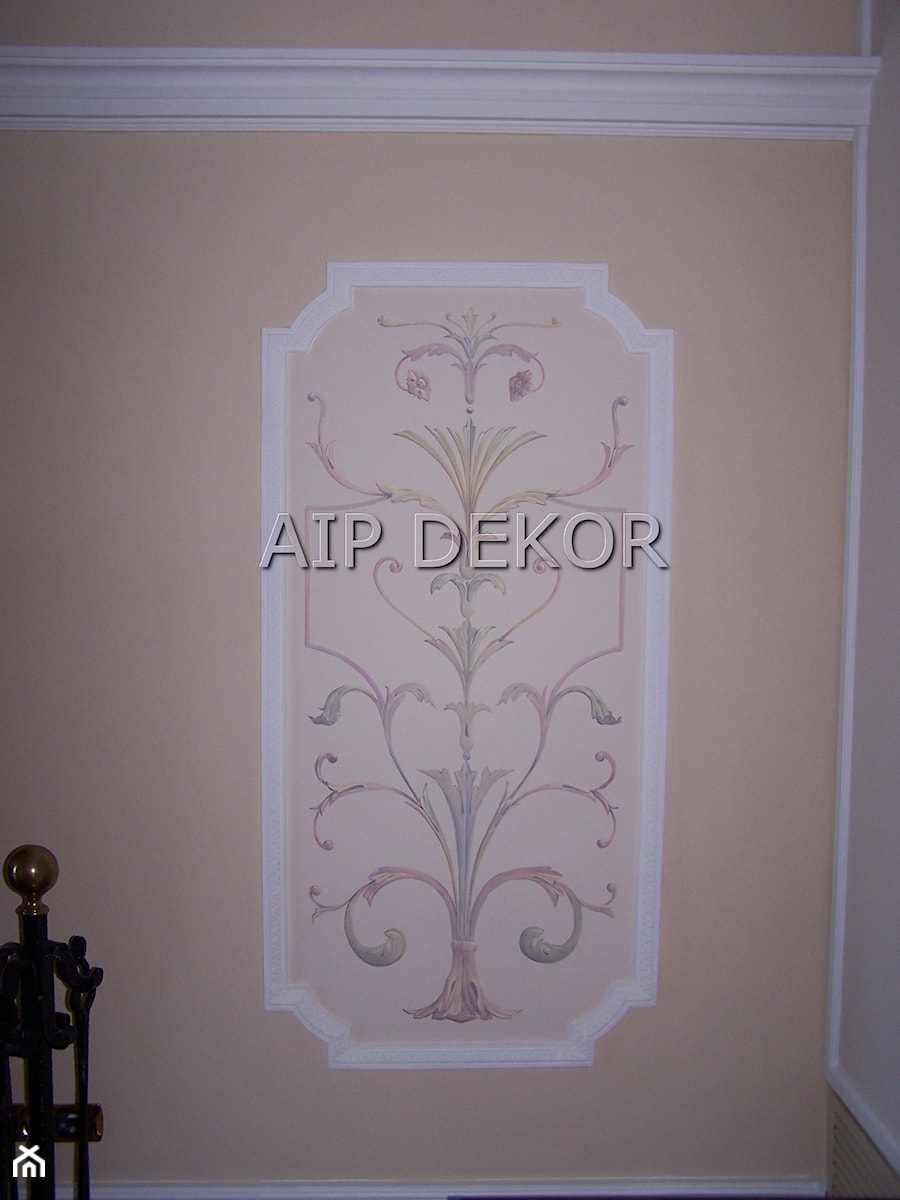 Dekoracja na ścianie salonu - zdjęcie od AipDekor