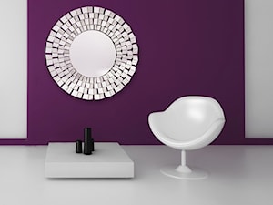 Okrągłe lustro dekoracyjne ZD11 - zdjęcie od SMAZA