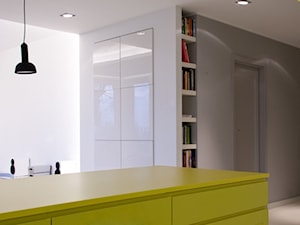 widok salonu od strony kuchni - zdjęcie od Novadesign