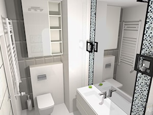 Elegancka łazienka projekt i realizacja - Mała łazienka - zdjęcie od Archi-Ann
