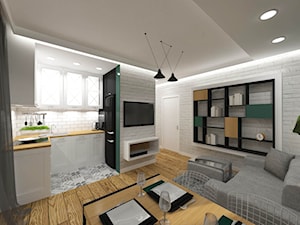 Projekt wnętrza mieszkania w Warszawie - Kuchnia - zdjęcie od EWMAarchitekci