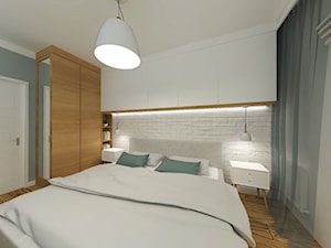 Projekt wnętrza mieszkania w Warszawie - Sypialnia - zdjęcie od EWMAarchitekci