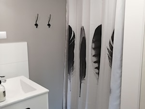 łazienka z kabiną prysznicowa - zdjęcie od Projektowanie wnętrz Olga Januszkiewicz