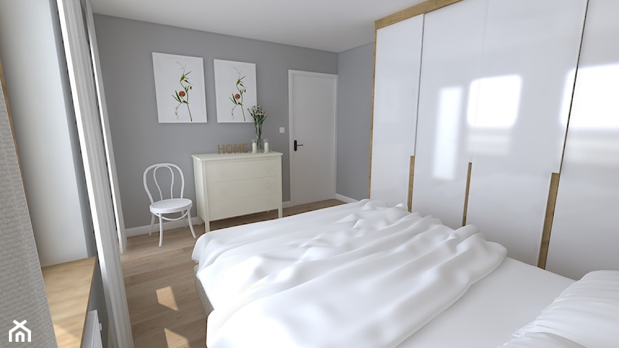 metamorfoza sypialni - zdjęcie od Projektowanie wnętrz Olga Januszkiewicz