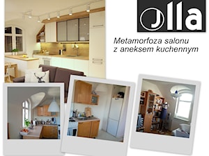Metamorfoza salonu z aneksem kuchennym