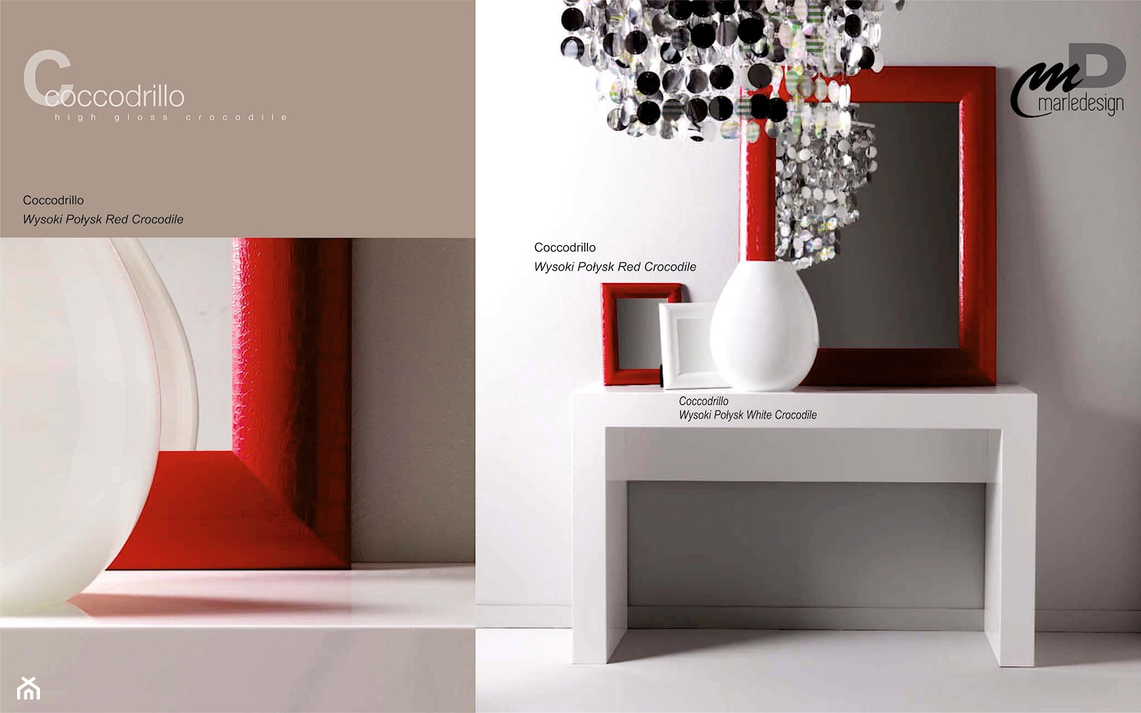 Kolekcja Coccodrillo czerwony - zdjęcie od Marle Design - Homebook