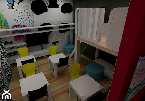 Kawiarnia dla rodziców z dziećmi - Pokój dziecka, styl skandynawski - zdjęcie od Pracownia Projektowa Studio Wnętrze