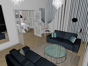 Apartament w kamienicy - Salon, styl nowoczesny - zdjęcie od Pracownia Projektowa Studio Wnętrze