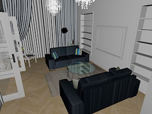 Apartament w kamienicy - Salon, styl nowoczesny - zdjęcie od Pracownia Projektowa Studio Wnętrze