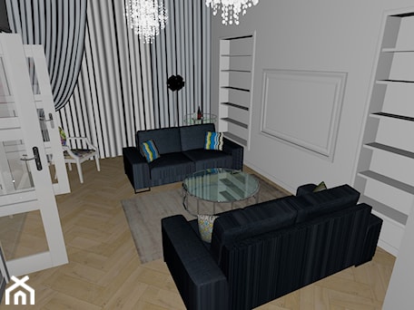 Aranżacje wnętrz - Salon: Apartament w kamienicy - Salon, styl nowoczesny - Pracownia Projektowa Studio Wnętrze. Przeglądaj, dodawaj i zapisuj najlepsze zdjęcia, pomysły i inspiracje designerskie. W bazie mamy już prawie milion fotografii!