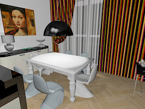 Apartament w kamienicy - Jadalnia, styl nowoczesny - zdjęcie od Pracownia Projektowa Studio Wnętrze